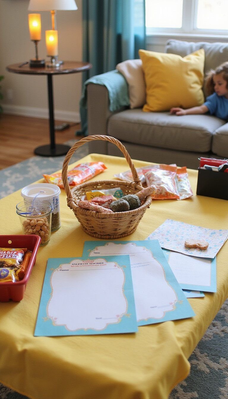 Family-Friendly Movie Night With Intermission Games