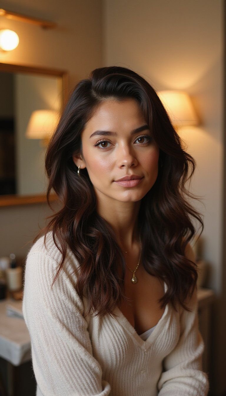 Vintage Finger Waves And Deep Side Part Combo