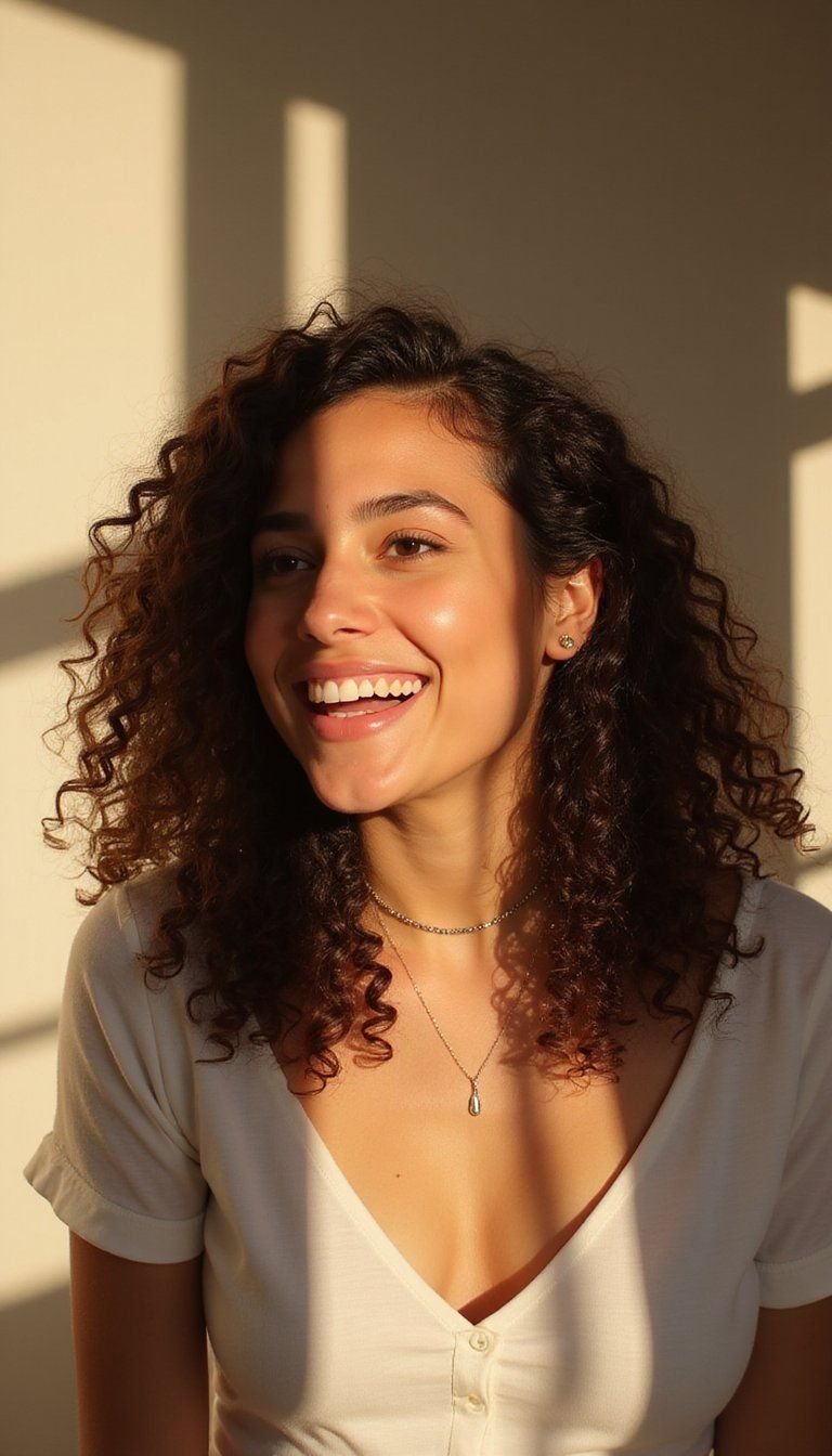 Defined Ringlets Diffused For Bouncy Natural Spirals