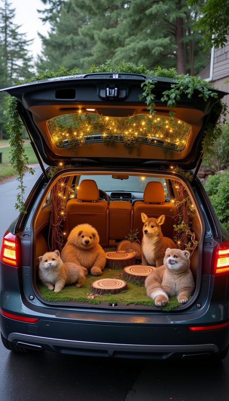 Enchanted Forest Fairy Tale Trunk With Lights