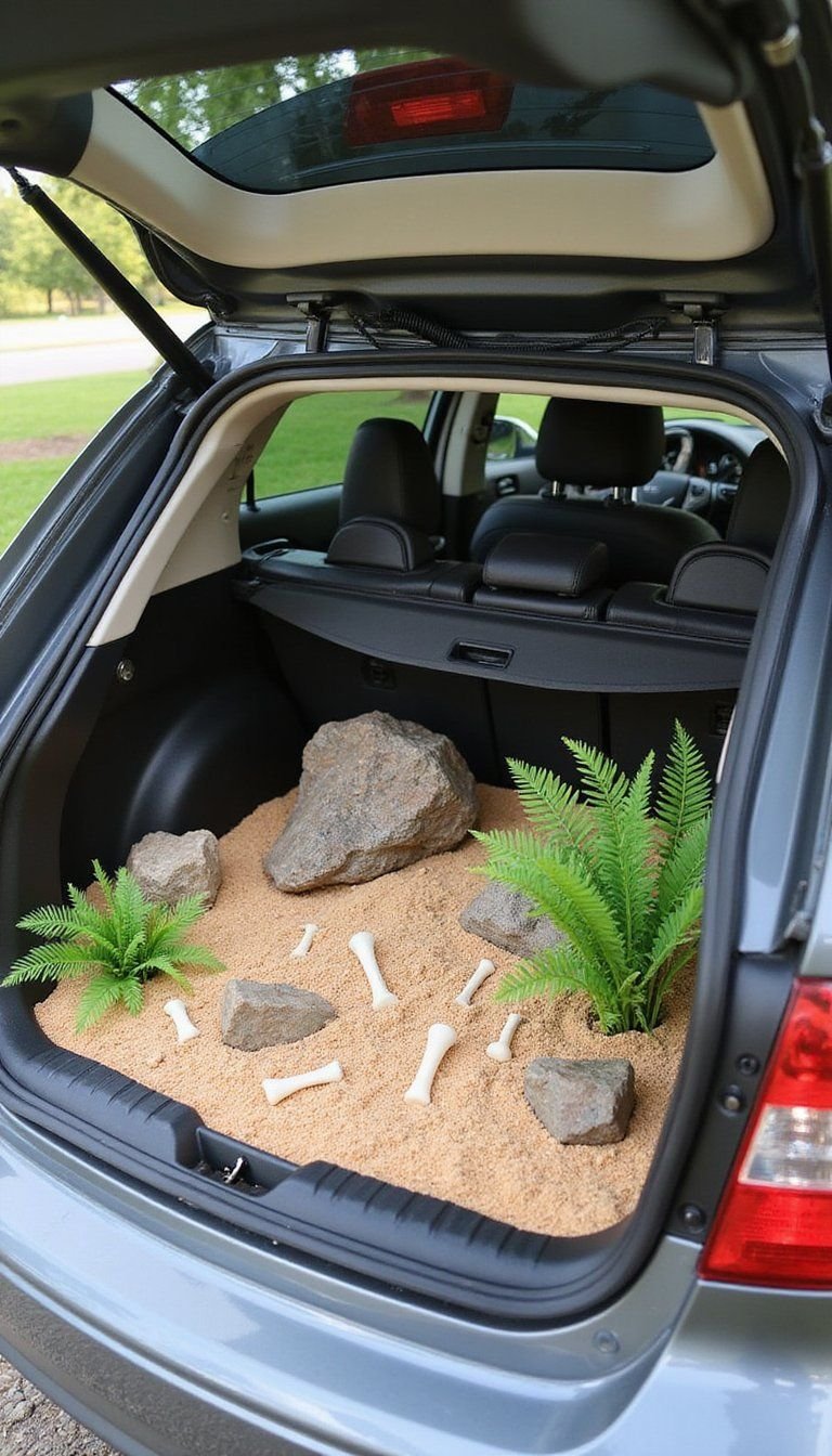 Jurassic Park Dino Dig Trunk With Fossil Sandbox