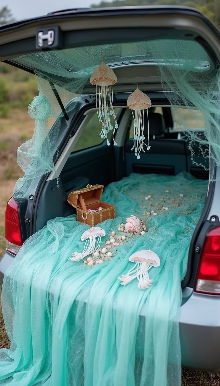 Under The Sea Mermaid Cove Trunk Display