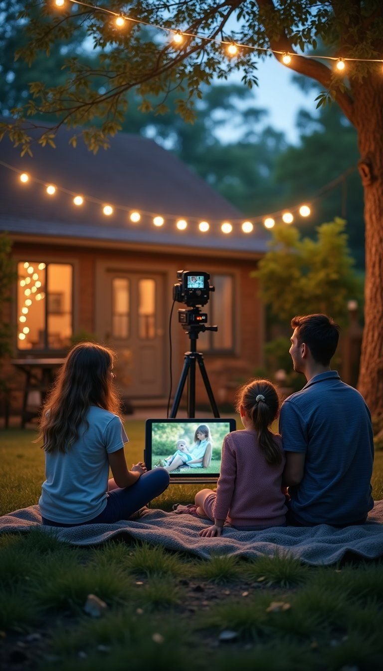 Backyard Wildlife Camera And Observation Night