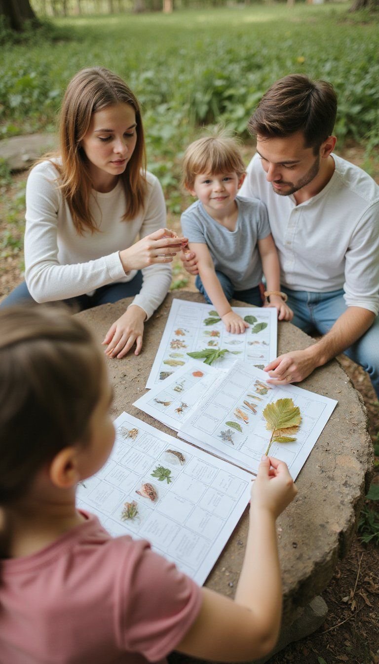 Nature Scavenger Hunt With Photo Challenges