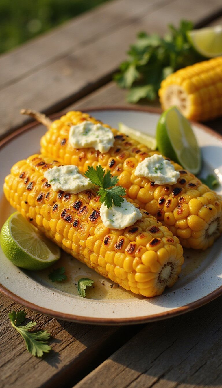 Charred Corn And Jalapeño Butter For Summer Nights