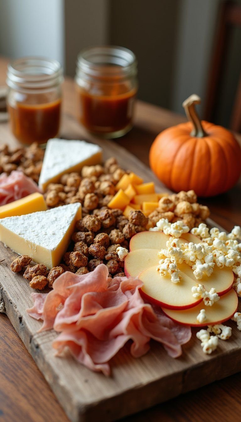 Budget Friendly Thrifty Fall Charcuterie Setup