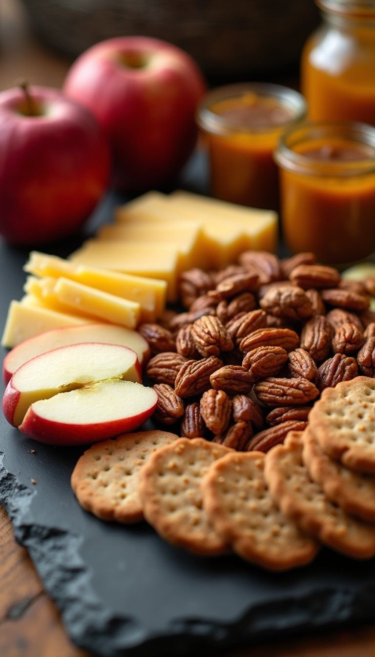 Cozy Apple And Cheddar Fall Board