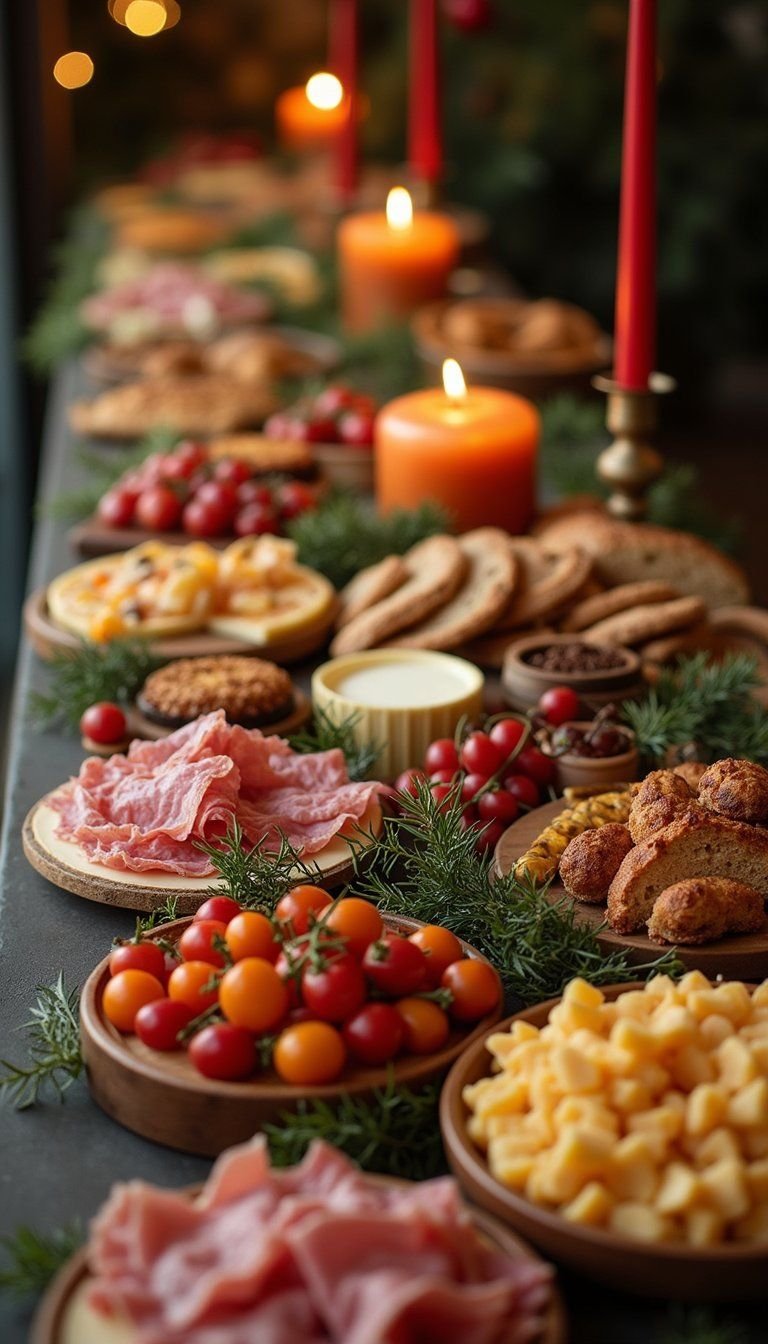Grazing Table Centerpiece For Autumn Parties