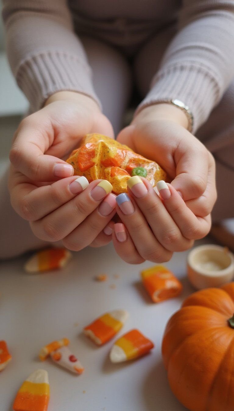 Candy Corn Pastel Twist For Playful Halloween