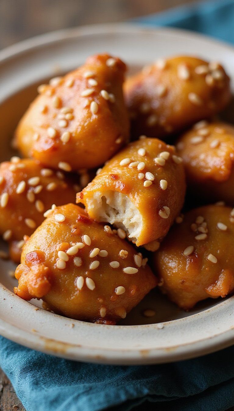 Honey Sesame Chicken Bites For Busy Hosts