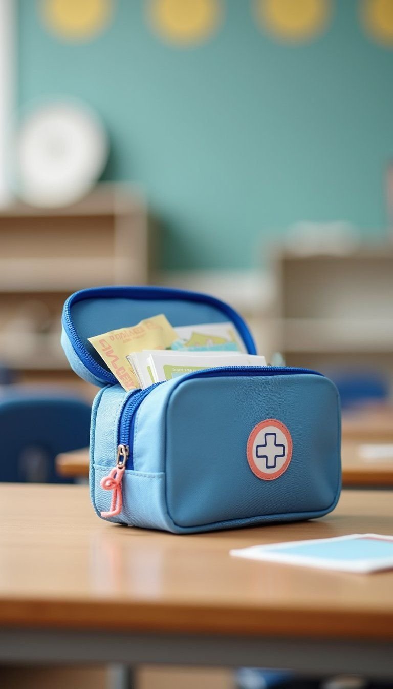 Mini First Aid Kit For Classroom Emergencies
