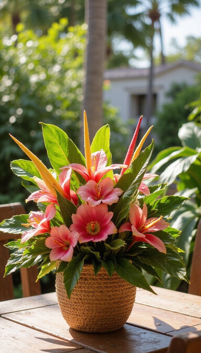Tropical Market Bouquet With Exotic Accents