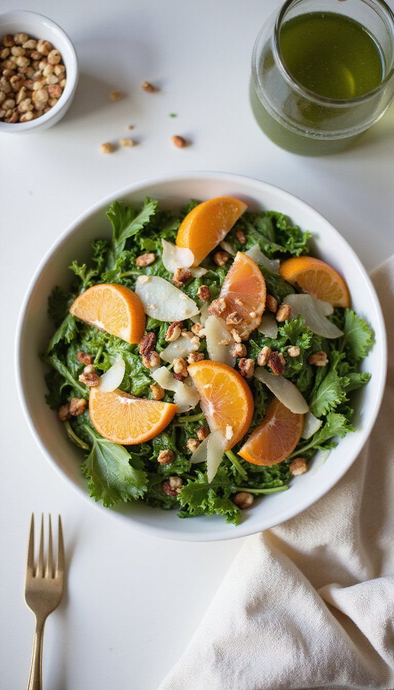 Citrus Arugula Salad With Shaved Fennel