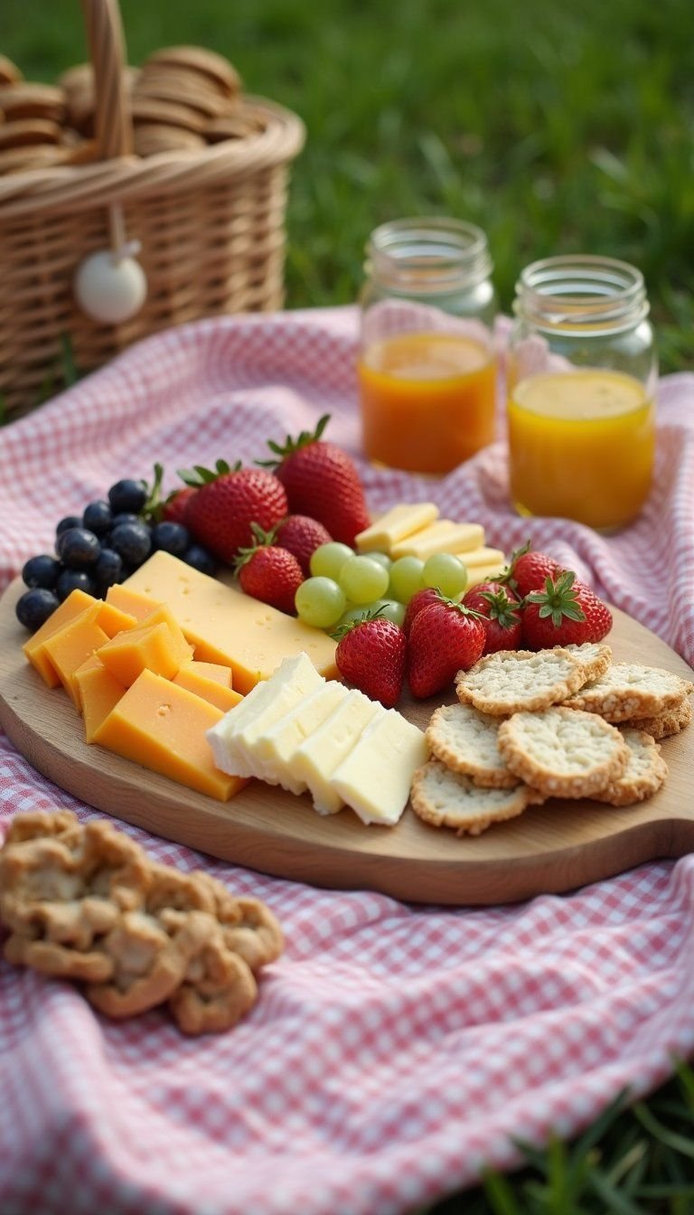 Spring Picnic Charcuterie Board Ideas