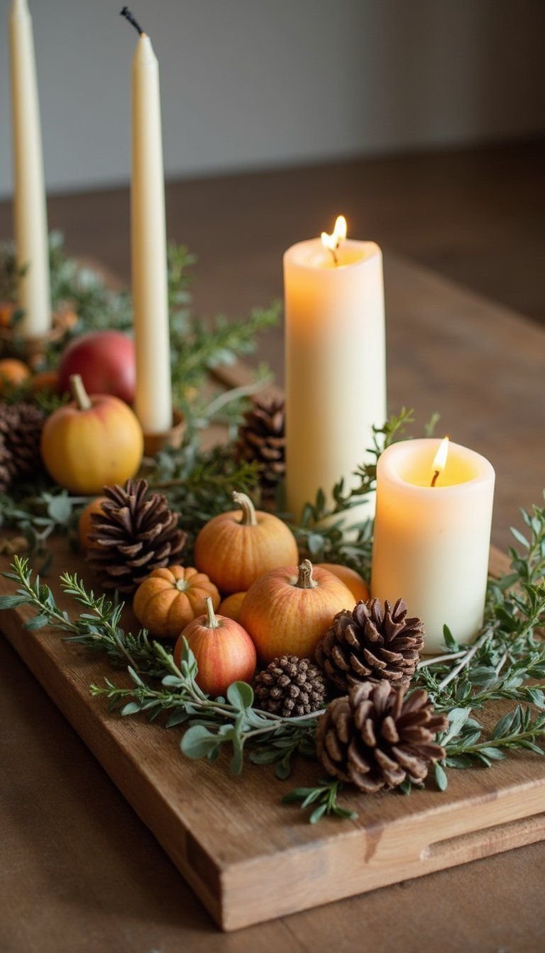 Budget-Friendly DIY Centerpiece With Foraged Finds