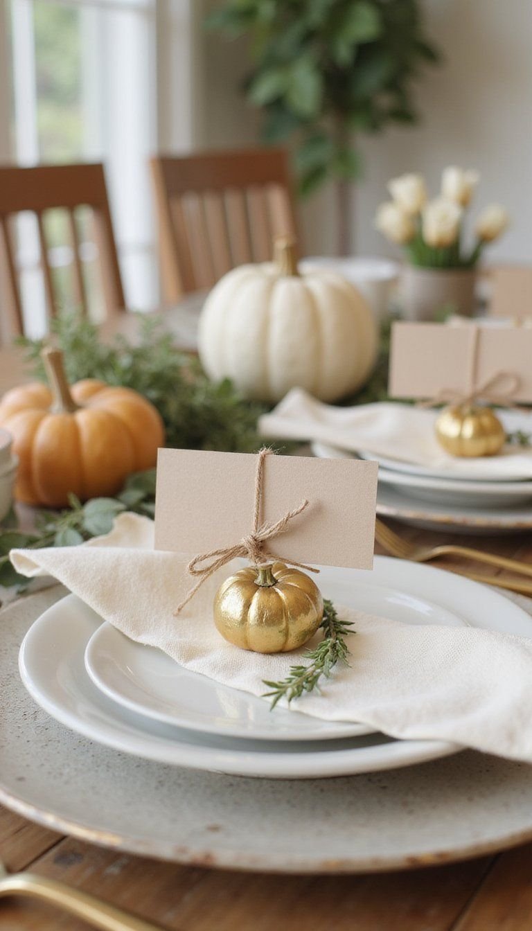 DIY Place Cards And Personalized Napkin Ring Ideas