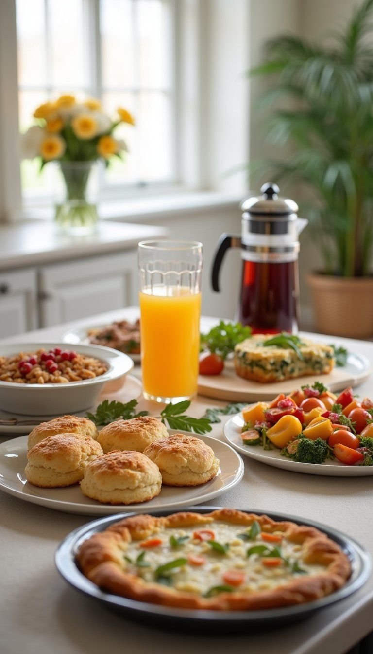 Sunday Brunch Friendsgiving With Savory Twists