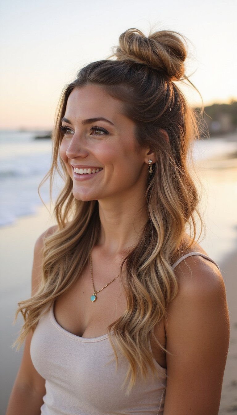 Beachy Wave Gibson Tuck With Soft Volume