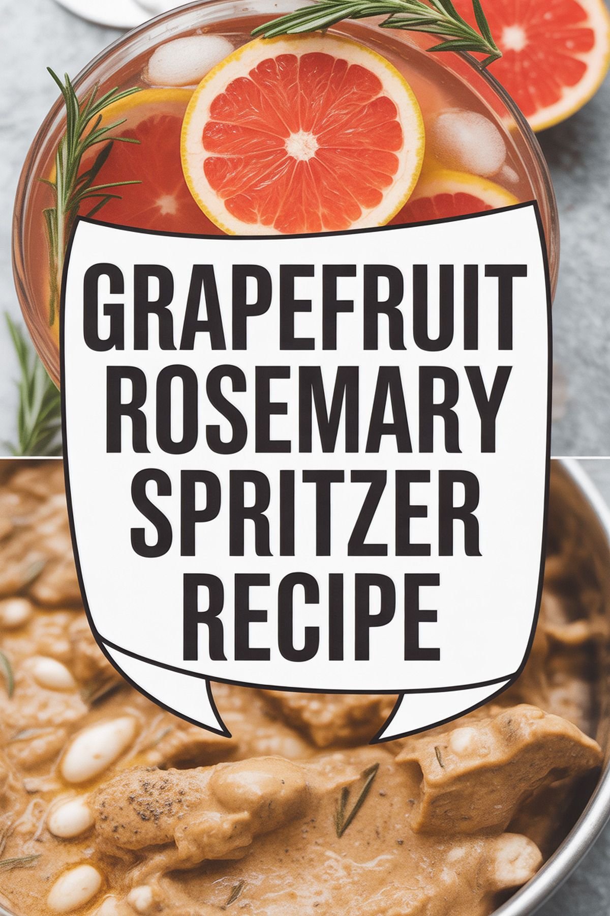Grapefruit Rosemary Spritzer Recipe recipe idea in stylish layout
