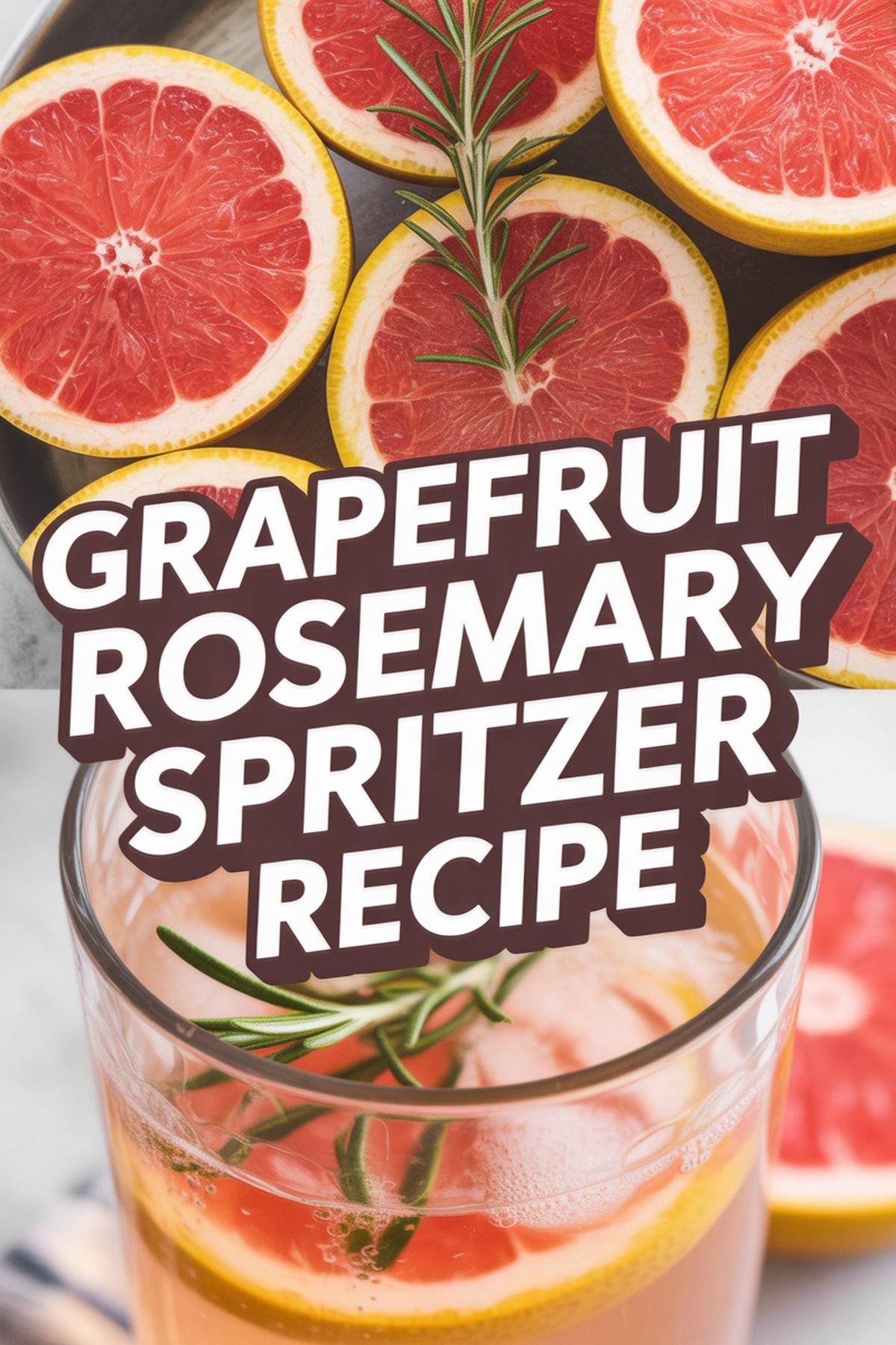 Grapefruit Rosemary Spritzer Recipe recipe idea in stylish layout