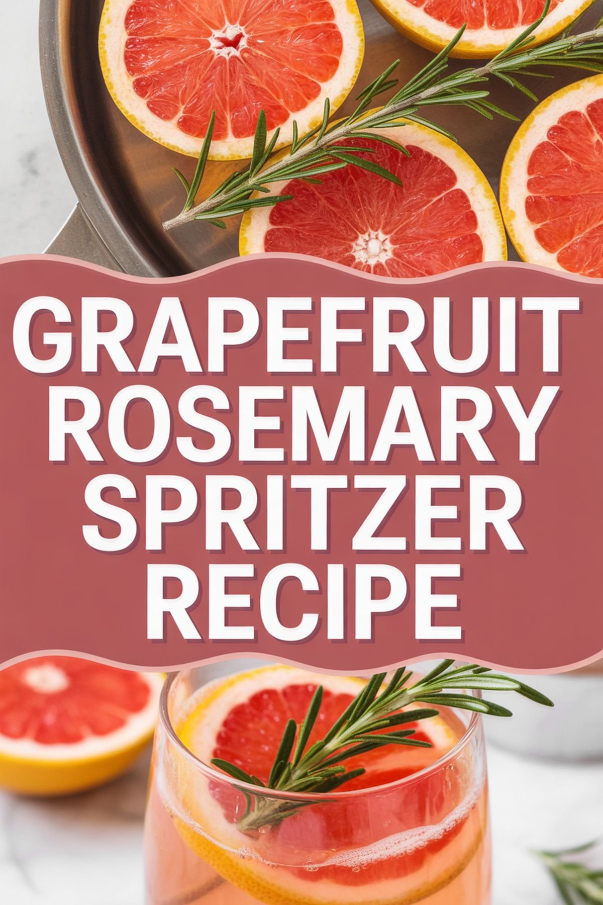 Grapefruit Rosemary Spritzer Recipe recipe idea in stylish layout