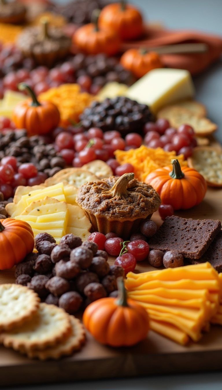 Creepy Candy Charcuterie Board For Trick-Or-Treaters