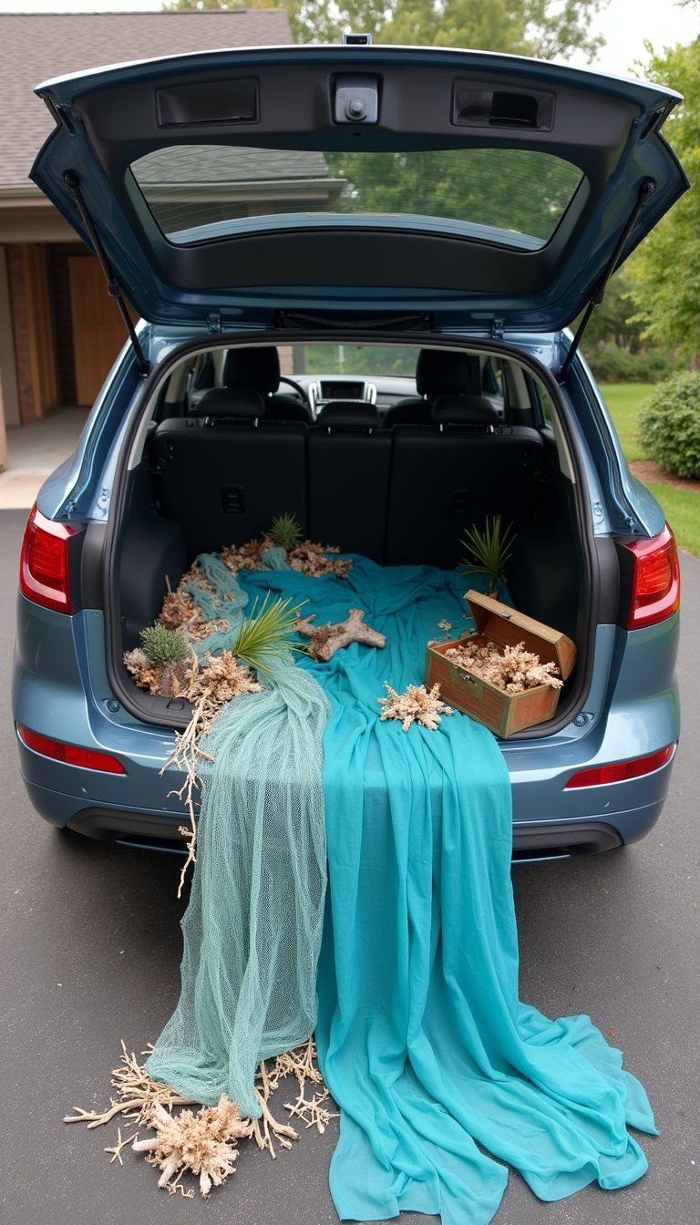 Underwater Shipwreck Trunk With Mermaid Finds