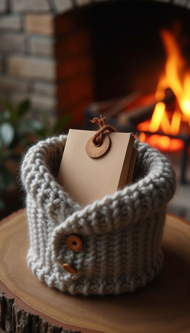 Sweater Sleeve Wraps Cozy Winter Present Idea