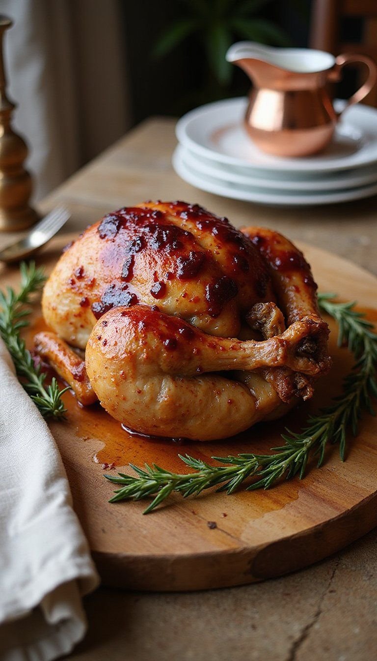 Herb-Roasted Turkey Breast with Cranberry Glaze