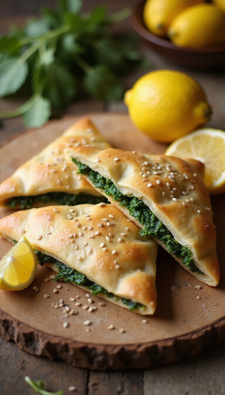 Spinach, Feta and Phyllo Holiday Spanakopita