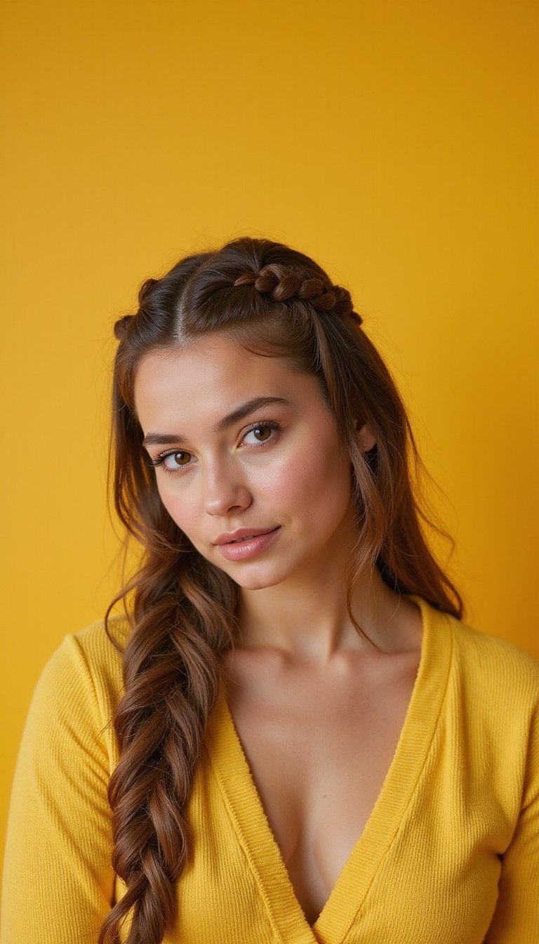 Zigzag Part Lemonade Braids For Edge