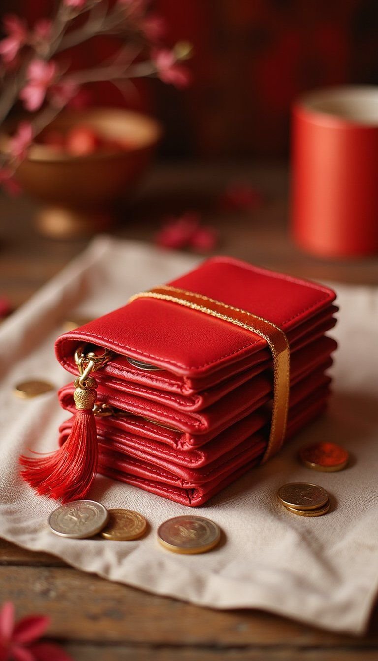 DIY Money Wallets With Silk Tassel Closure