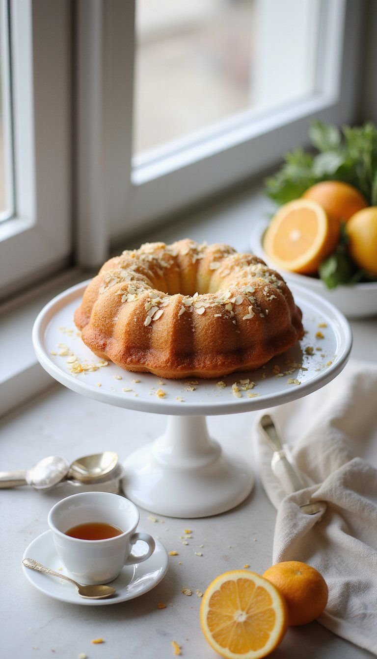 Almond Paste And Orange Zest King Cake