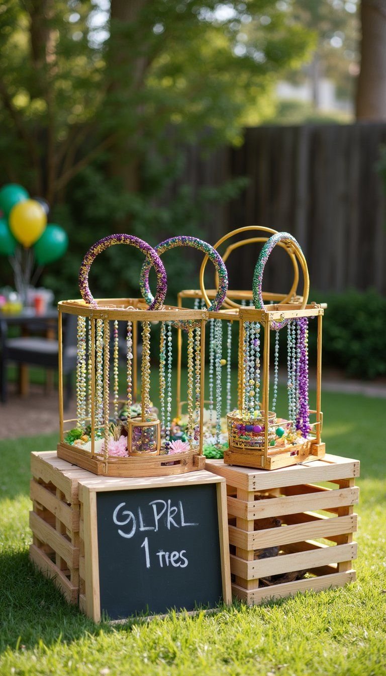 Street-Style Bead Toss And Interactive Games