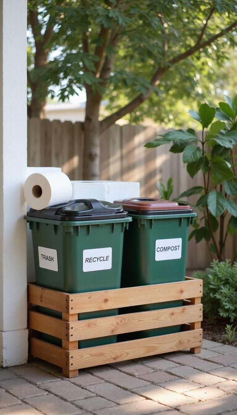 Easy Cleanup Station With Stylish Disposal