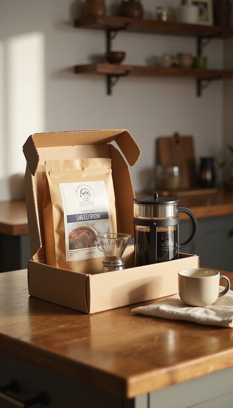 Coffee Connoisseur Morning Ritual Gift Basket