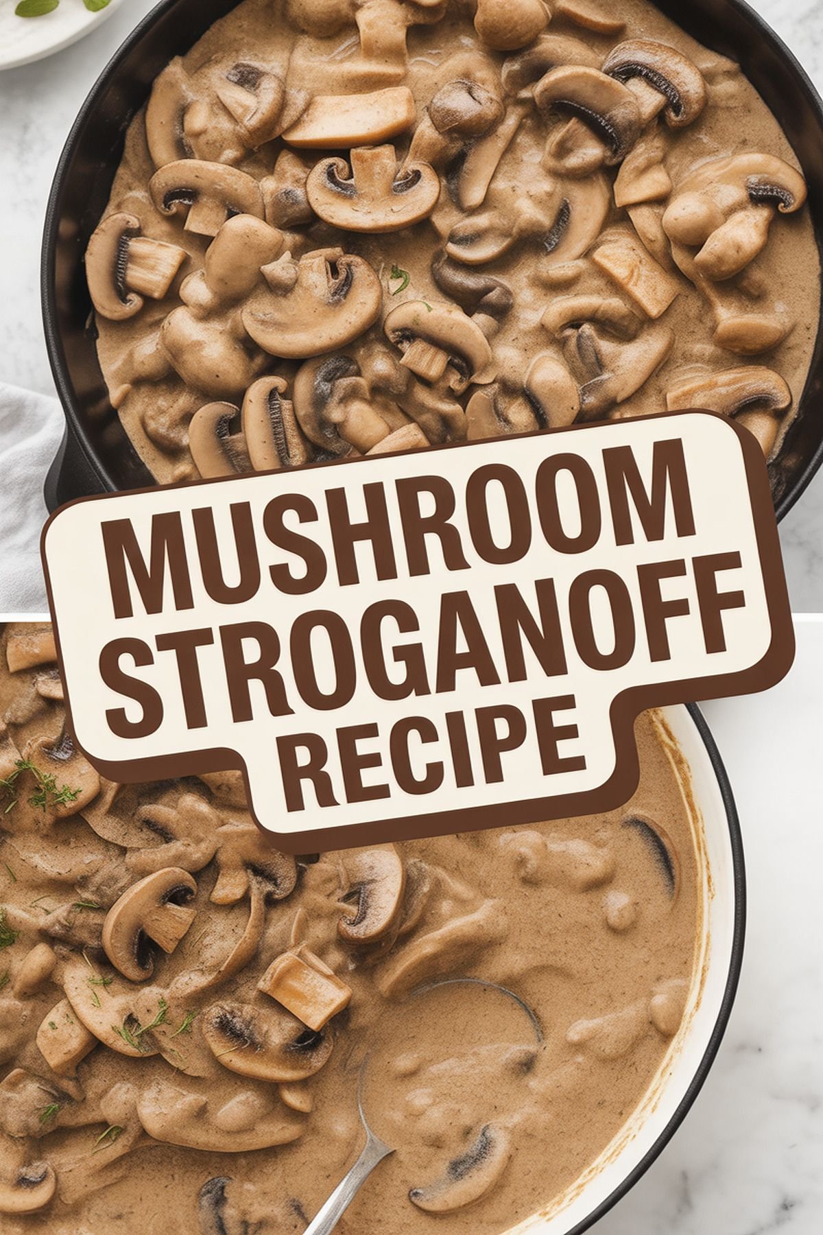 Mushroom Stroganoff Recipe recipe idea in stylish layout