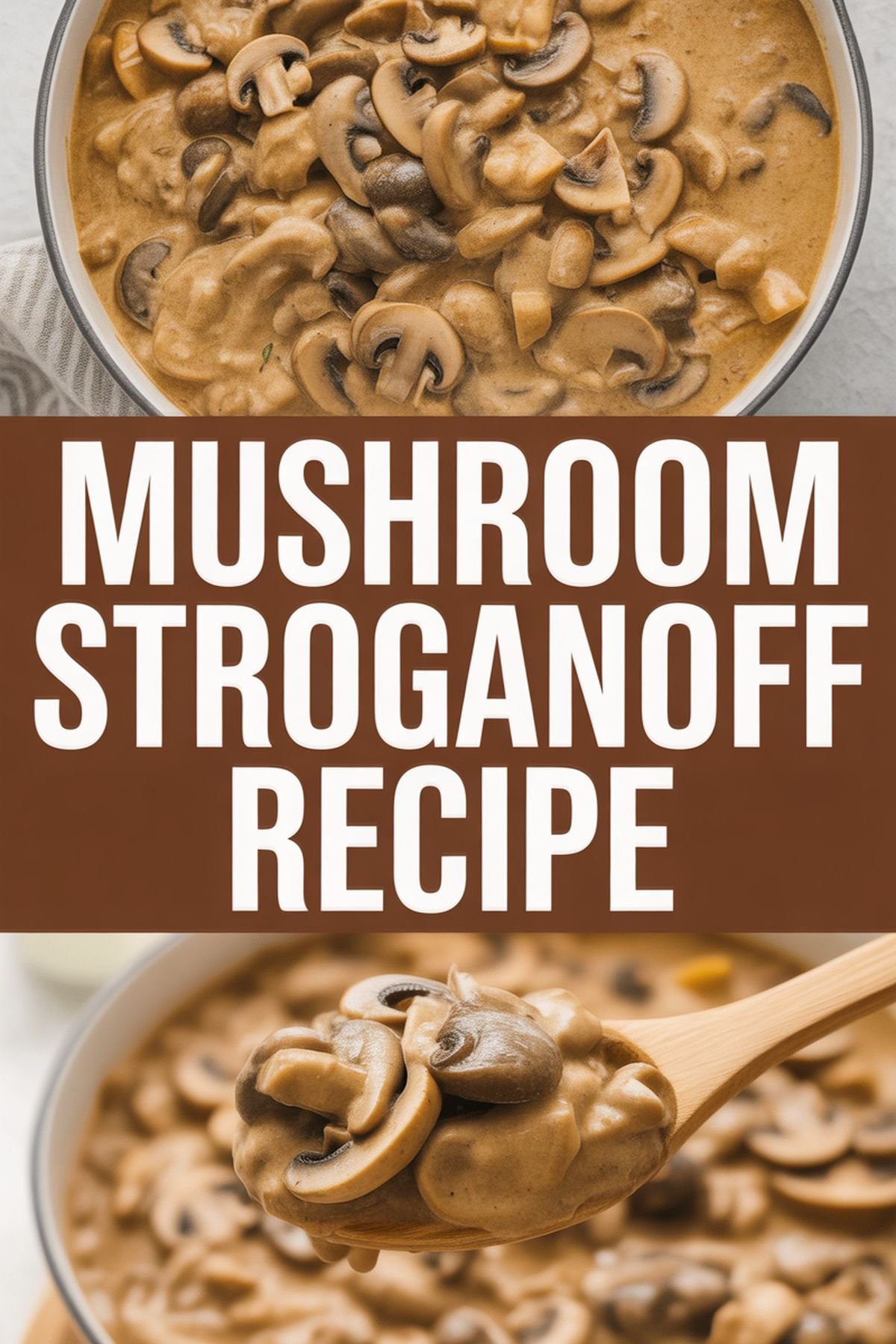 Mushroom Stroganoff Recipe recipe idea in stylish layout