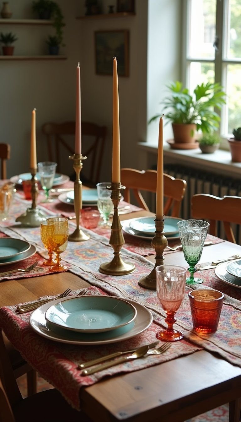 Boho Luxe Layered Textures And Metallics