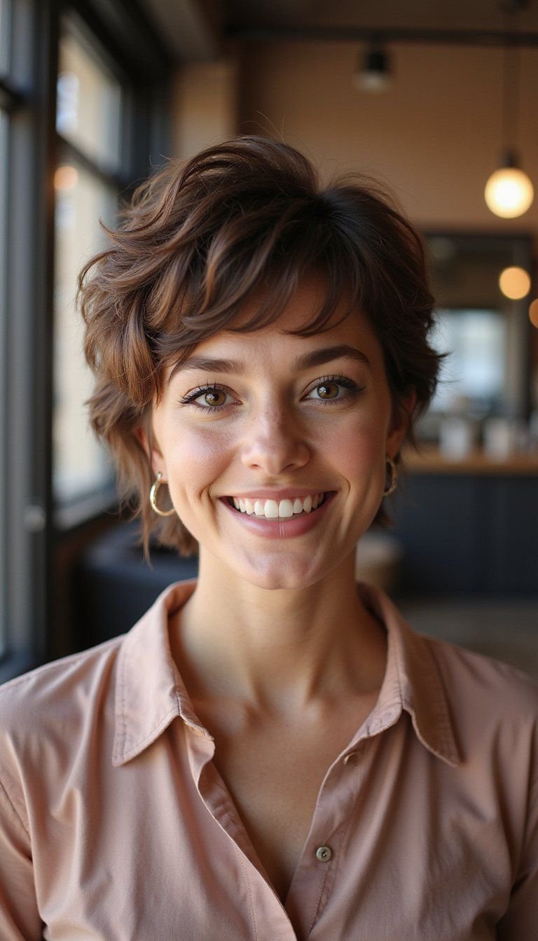 Short Octopus Cut With Choppy Ends