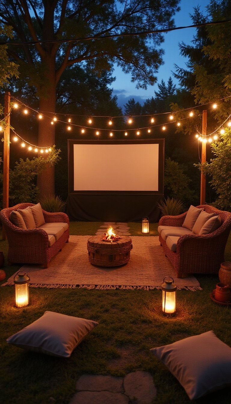Cozy Lanterns And Solar String Light Ambience