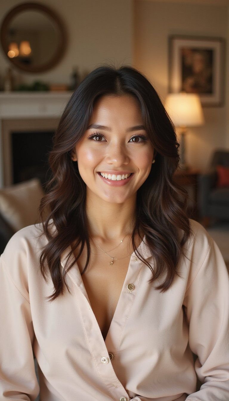 Side-Part Passion Twists With Face-Framing Twists