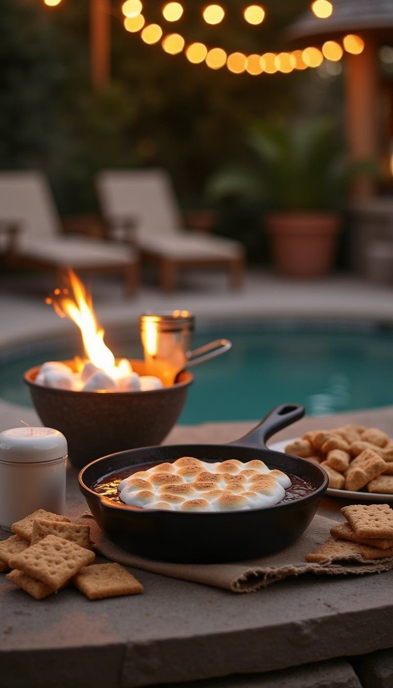 S'mores Dip Station With Portable Torch