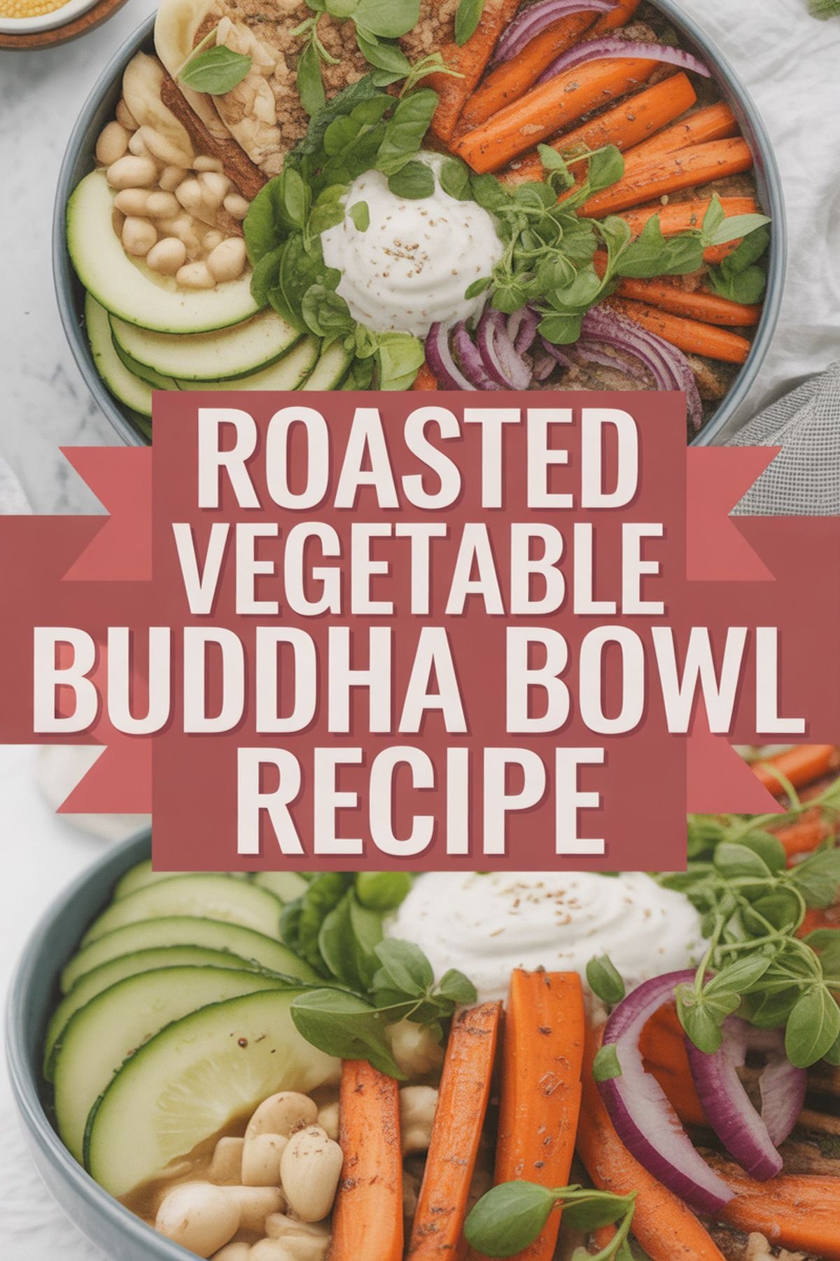 Roasted Vegetable Buddha Bowl Recipe recipe idea in stylish layout