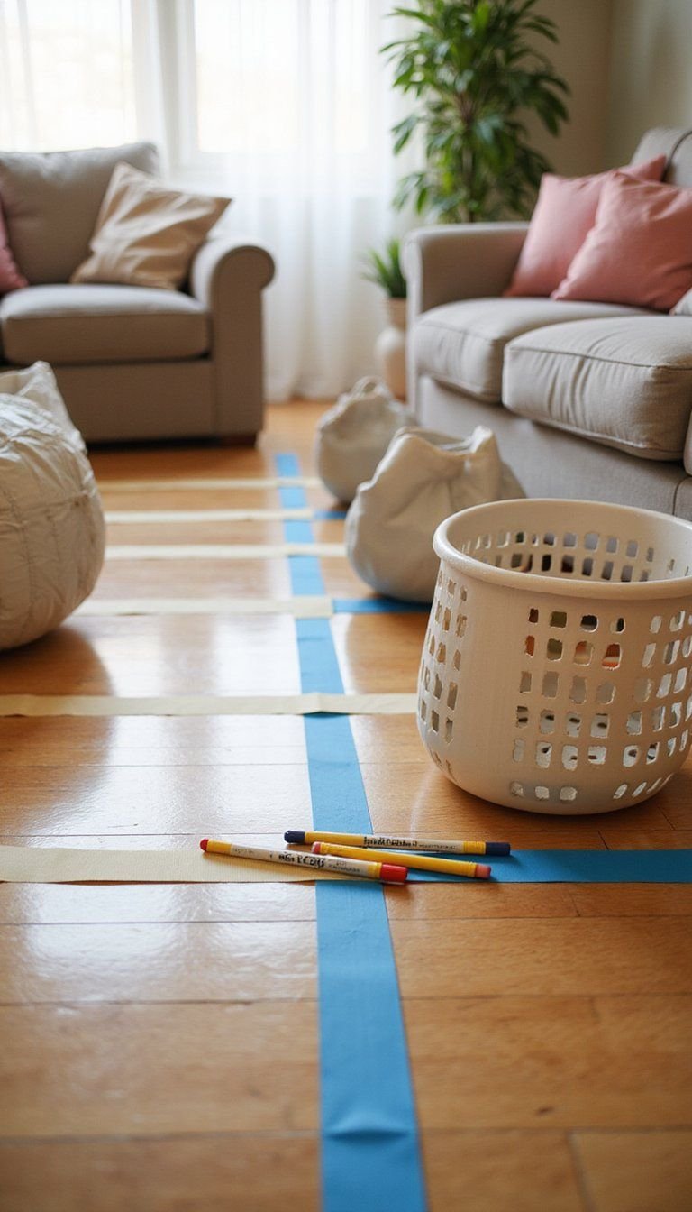 Indoor Obstacle Course For Rain Or Snowy Days