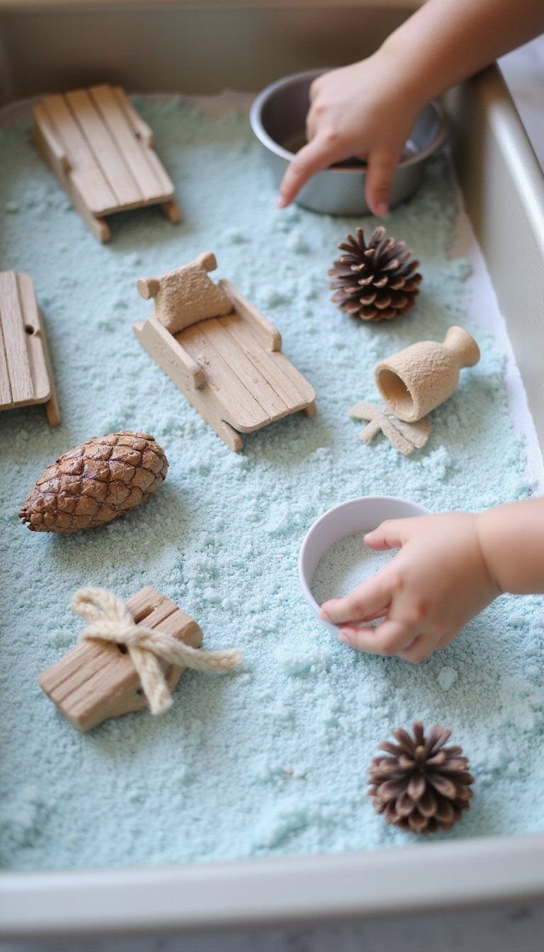 Winter Sensory Bin For Little Hands And Curiosity
