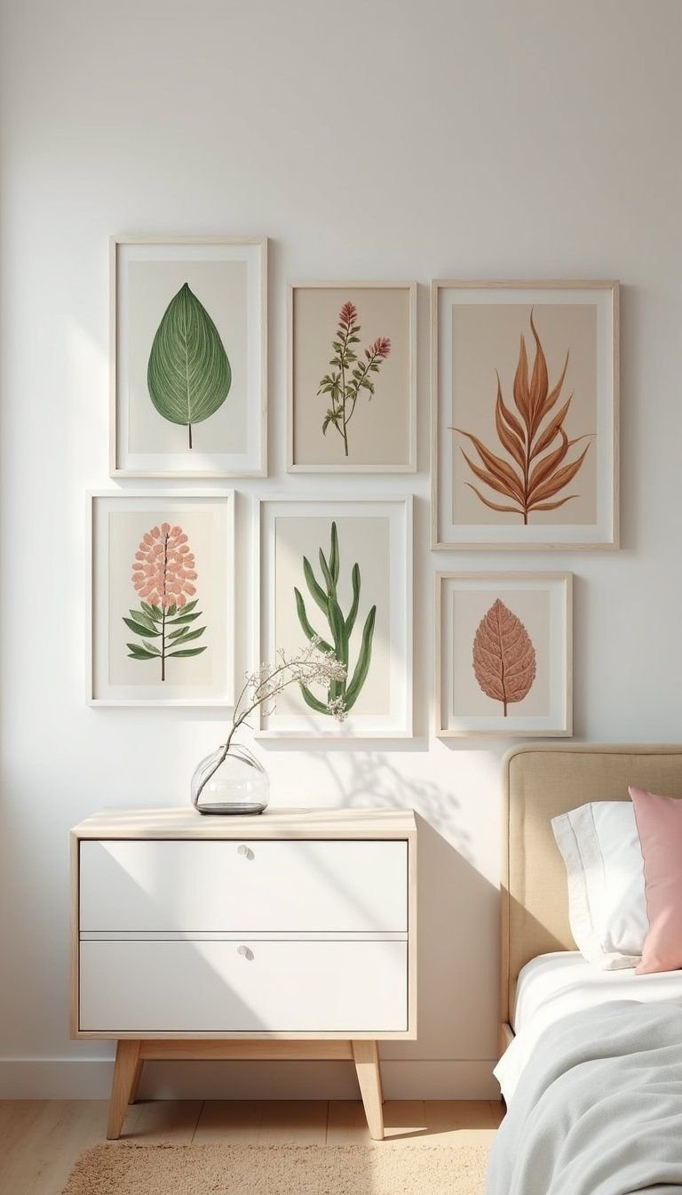 Botanical Art Prints In Slim Frames