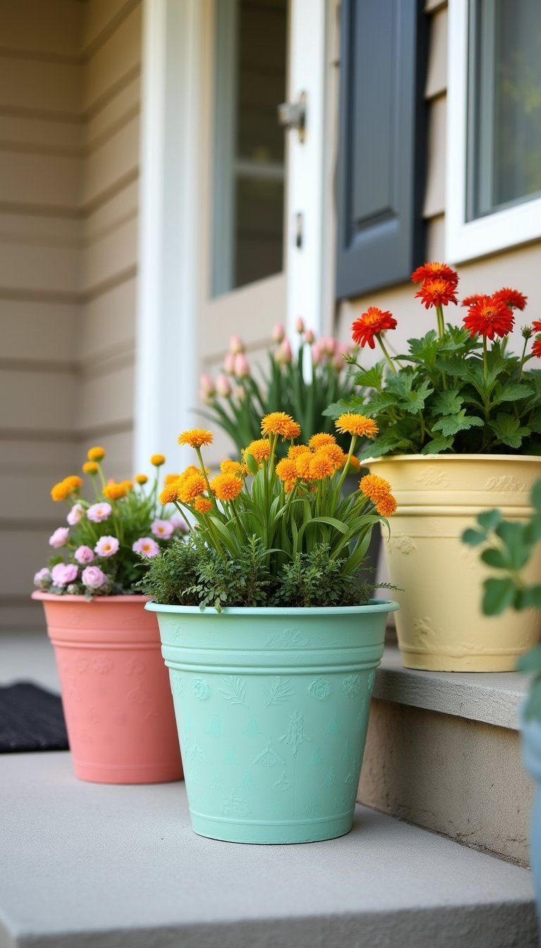 Budget Dollar-Store Planter Makeover With Paint