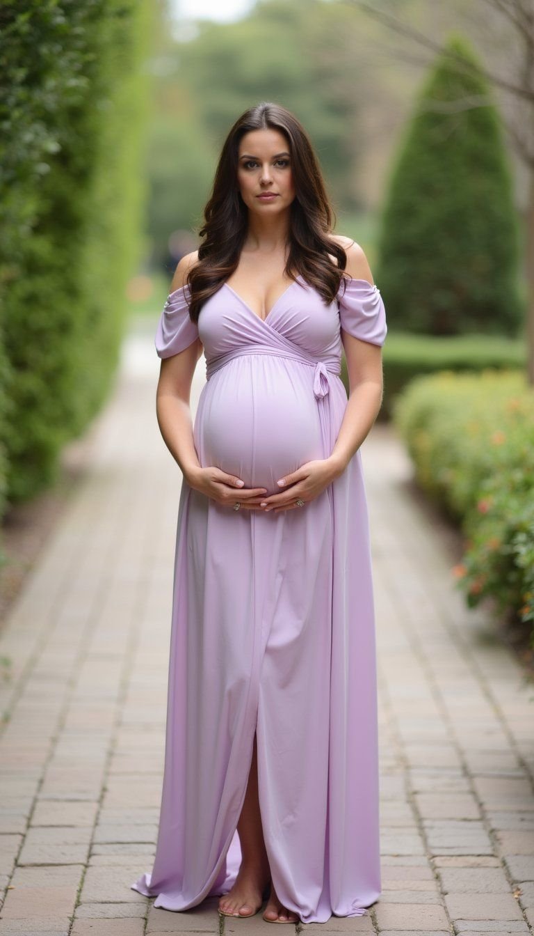 Maternity Wrap Dress That Flatters Bump