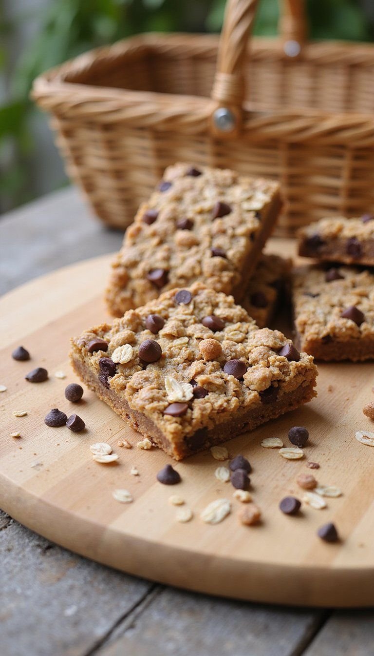 No Bake Chocolate Granola Energy Bars